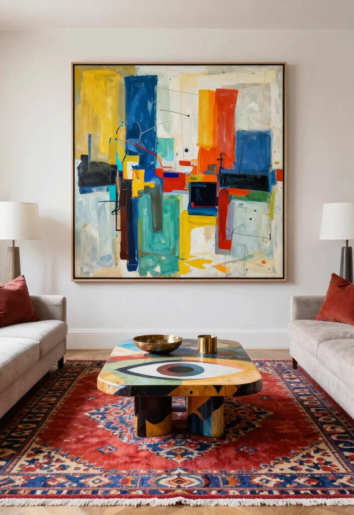 18 Living Room Goals Ideas Everyone Wants to Copy - 16. Bold Accent Pieces 1