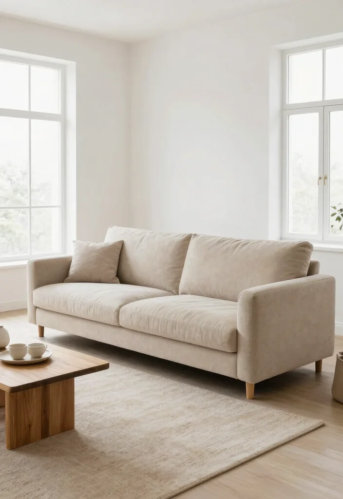 18 Living Room Goals Ideas Everyone Wants to Copy - 3. Cozy Minimalism 1