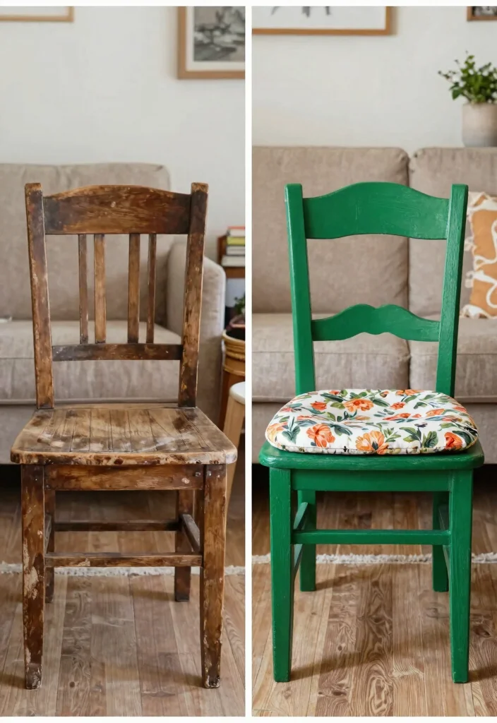 18 Living Room Refresh Ideas: Easy Updates That Work - 1. Upcycle Old Furniture 1