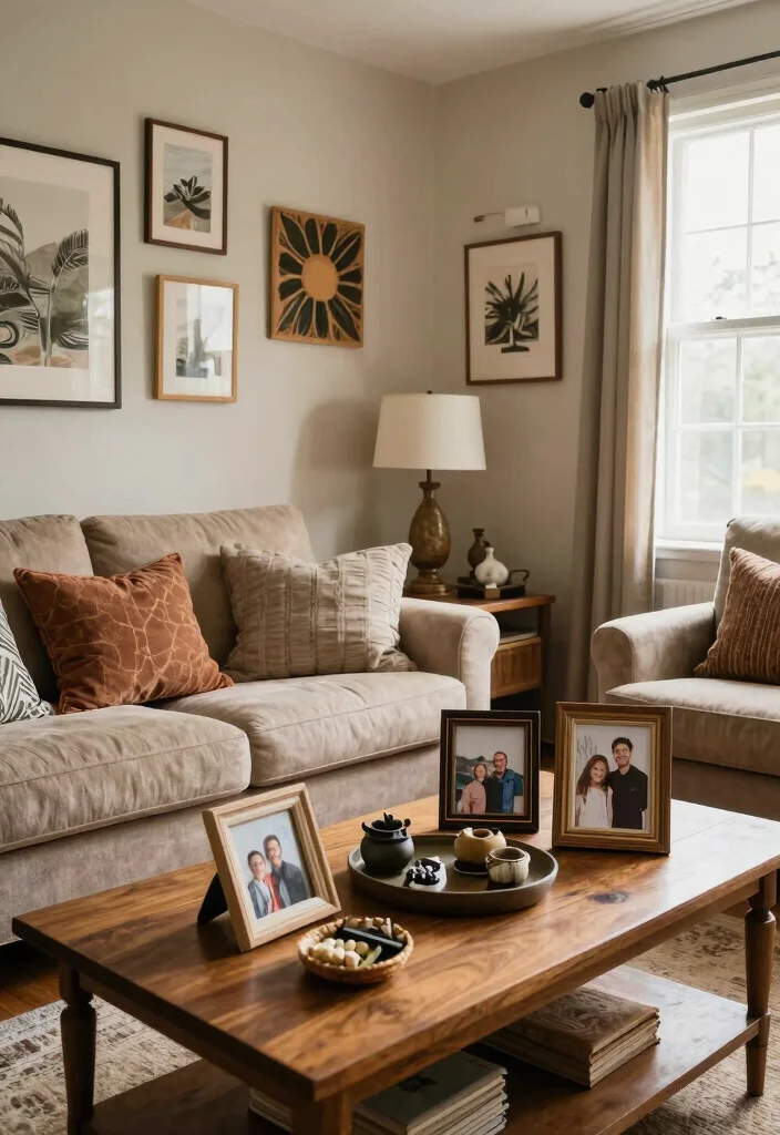 18 Living Room Refresh Ideas: Easy Updates That Work - 10. Personalize with Decor 1