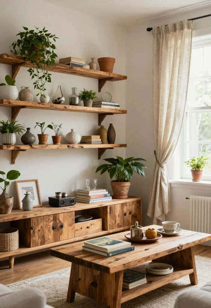 18 Living Room Refresh Ideas: Easy Updates That Work - 11. Choose Eco-Friendly Decor 1
