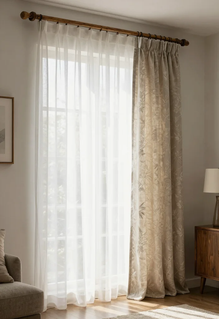18 Living Room Refresh Ideas: Easy Updates That Work - 15. Reimagine Window Treatments 1