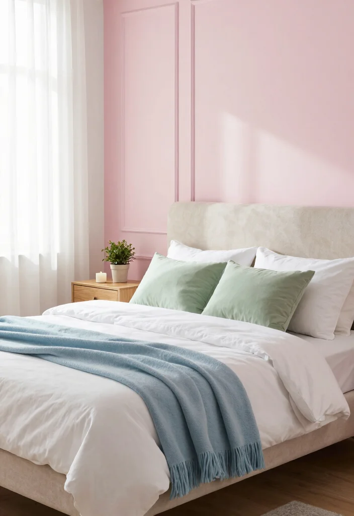 18 Modern French Bedroom Decor Ideas: Elegant Soft Style - 1. Embrace Soft Color Palettes 1