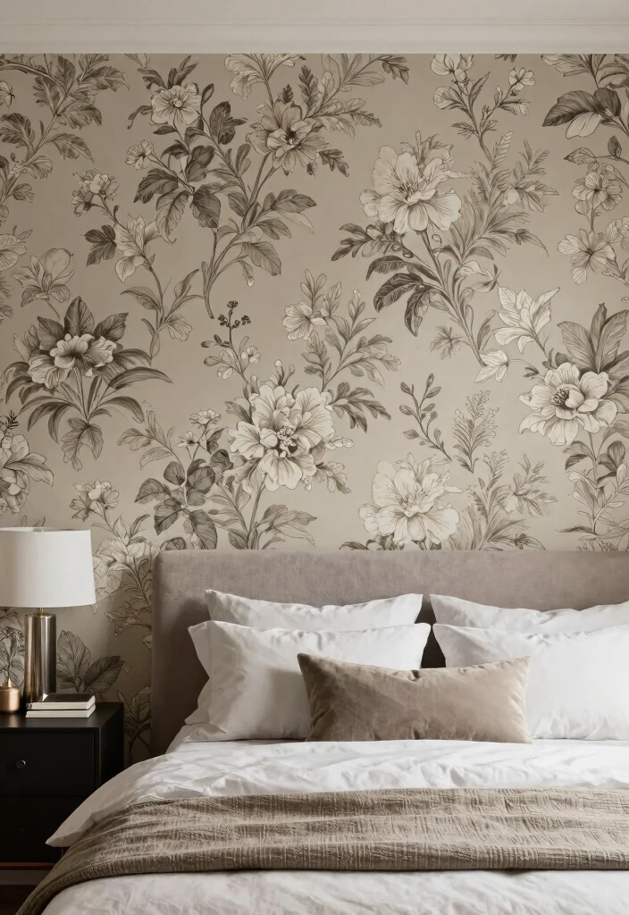 18 Modern French Bedroom Decor Ideas: Elegant Soft Style - 14. Explore Bold Accent Walls 1