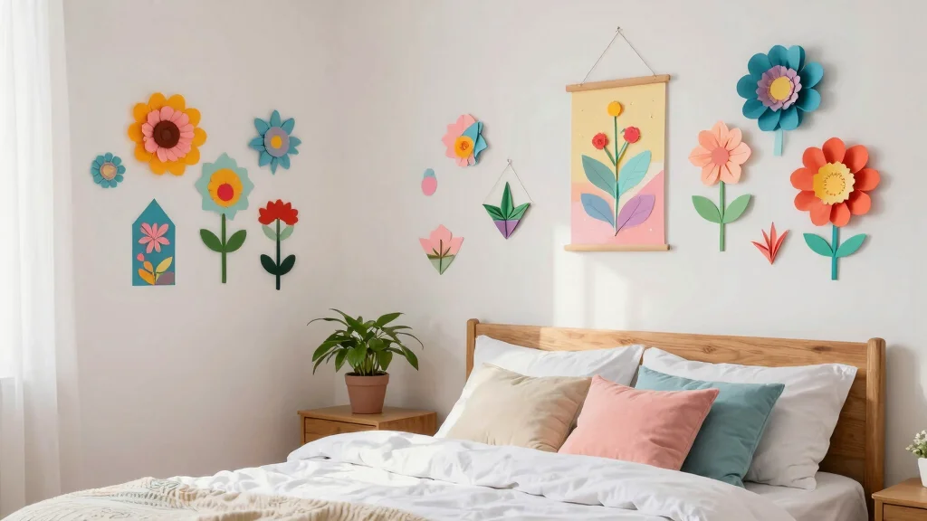 18 Wall Hanging DIY Paper for Bedroom Ideas: Creative Budget Craft
