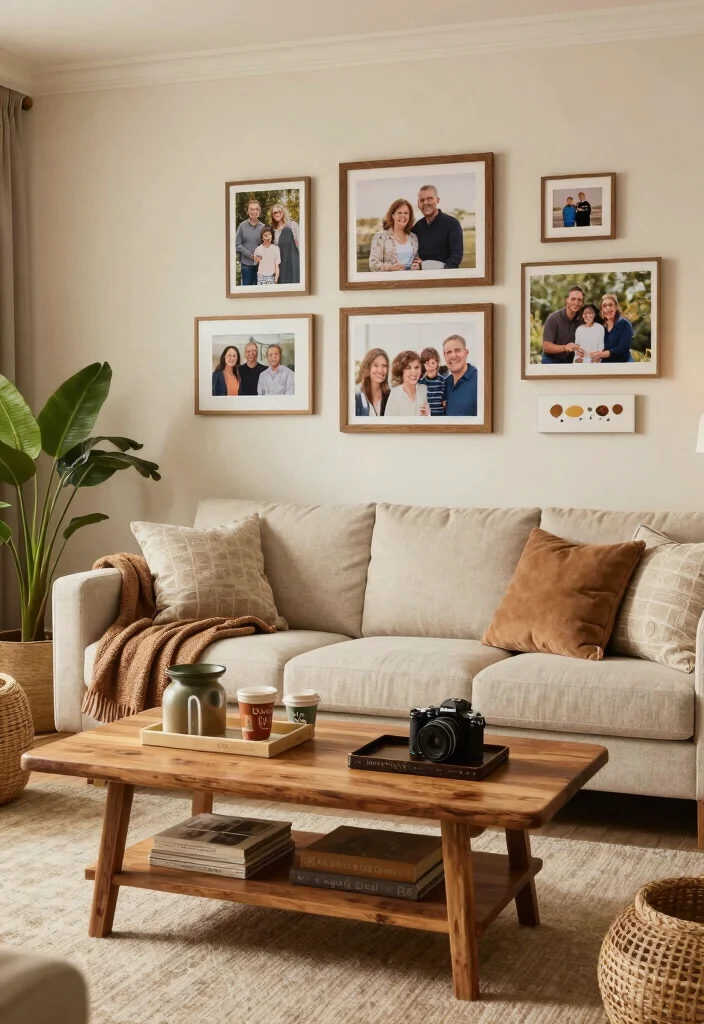 19 Unique Living Room Ideas That Stand Out Instantly - 15. Personal Touches 1