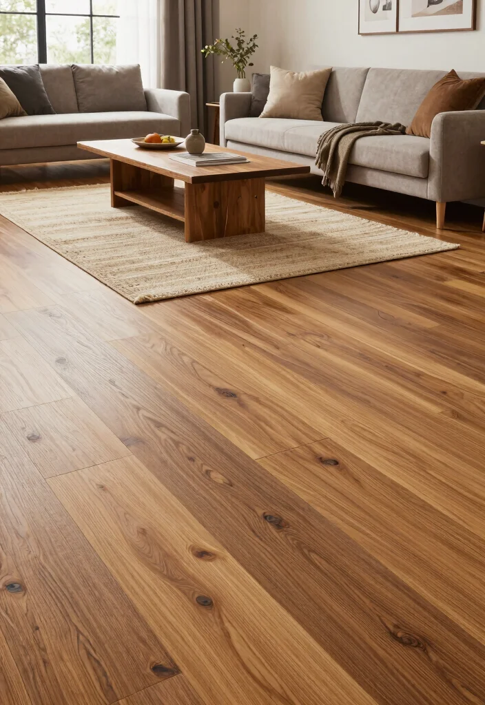 19 Unique Living Room Ideas That Stand Out Instantly - 16. Eco-Friendly Flooring Options 1