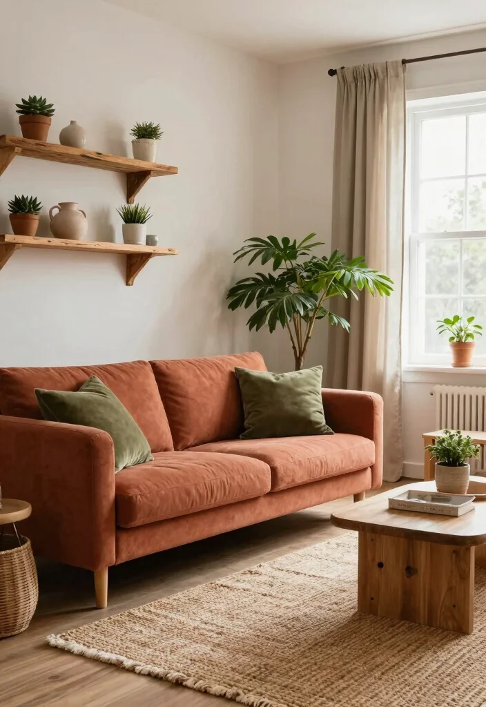 19 Unique Living Room Ideas That Stand Out Instantly - 2. Earthy Color Palettes 1