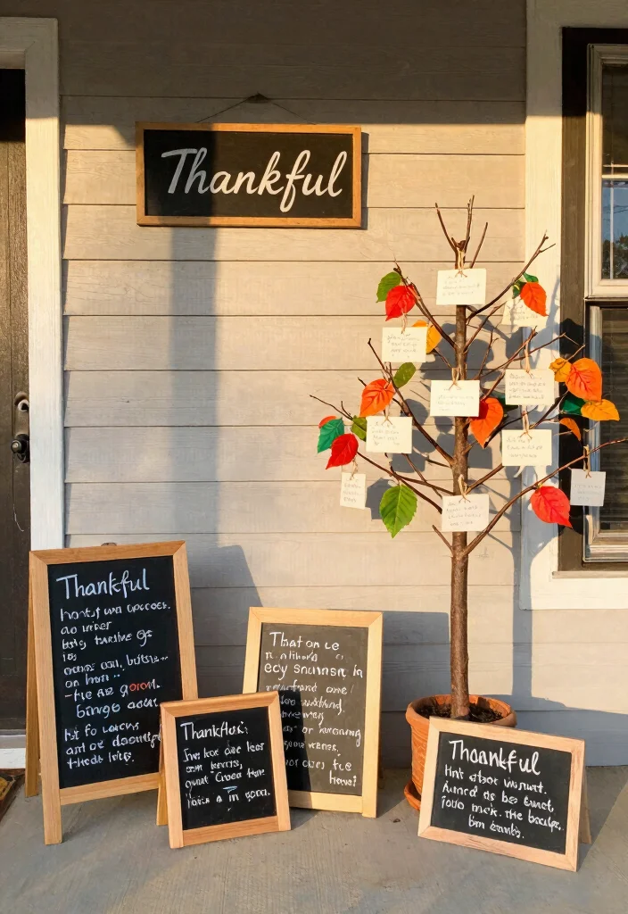 12 Autumn Porch Decor Ideas That Last Through Thanksgiving - 12. Thankful Touches 1