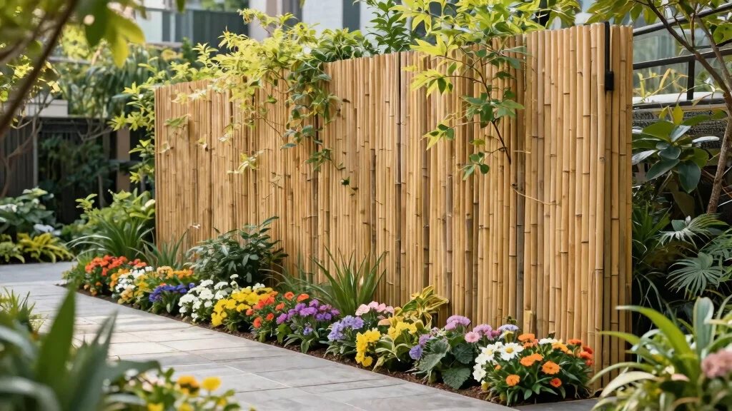 12 Bamboo Privacy Fence Ideas That Won't Split or Fade