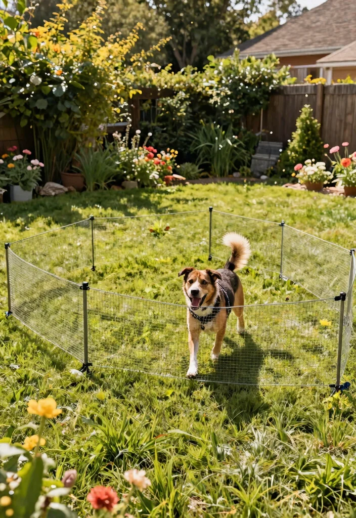 12 Fence For Dogs Ideas That Stop Digging and Jumping for Good - 7. Invisible Fencing Solutions 1