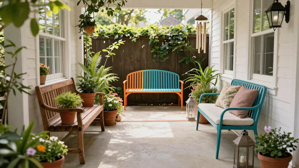 12 Front Porch Bench Ideas That Fit Narrow Entryways