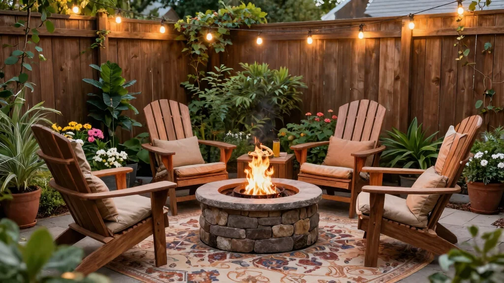 12 Outdoor Fire Pit Area Ideas for Small Backyards