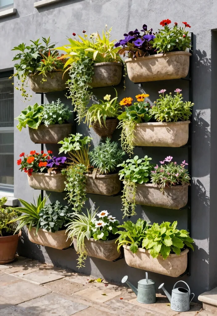 12 Small Balcony Decorating Ideas That Actually Leave Room to Sit - 1. Vertical Garden Bliss 1