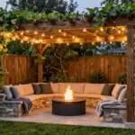 14 Fire Pit Pergola Ideas That Keep Smoke Out of Your Face