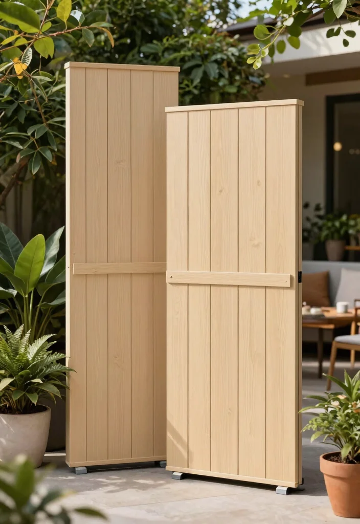 14 Outdoor AC Cover Ideas That Hide the Unit Without Blocking Airflow - 6. Decorative Panels 1