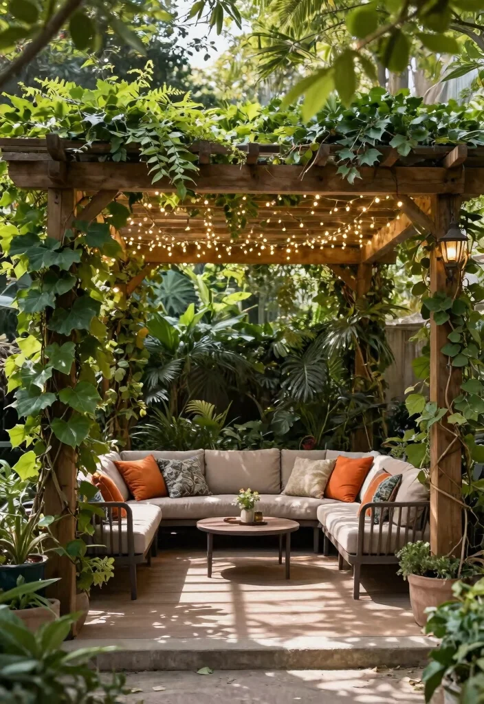 14 Patio Shade Ideas That Don't Require Permanent Installation - 8. Shade from Pergolas 1