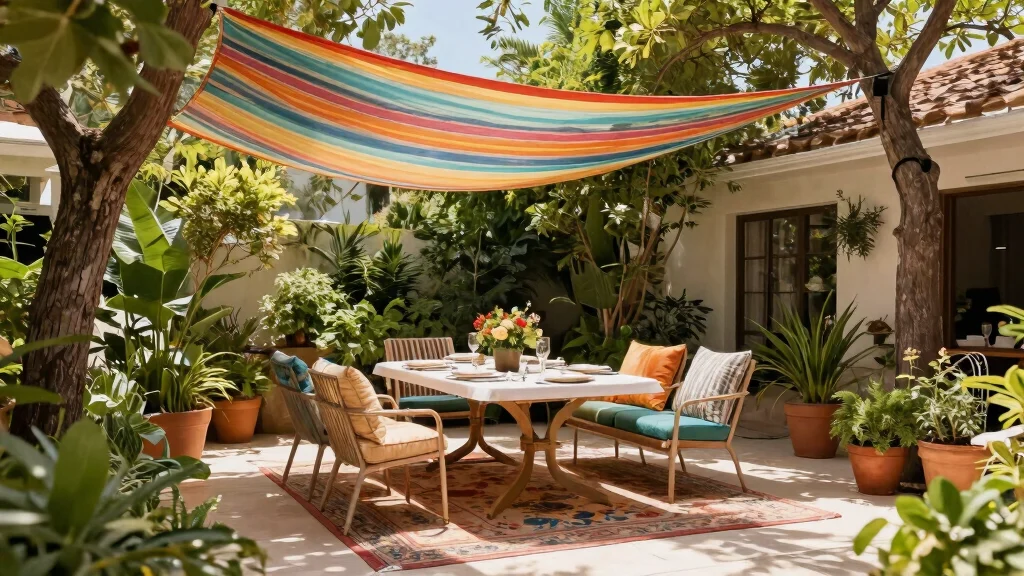 14 Patio Shade Ideas That Don't Require Permanent Installation