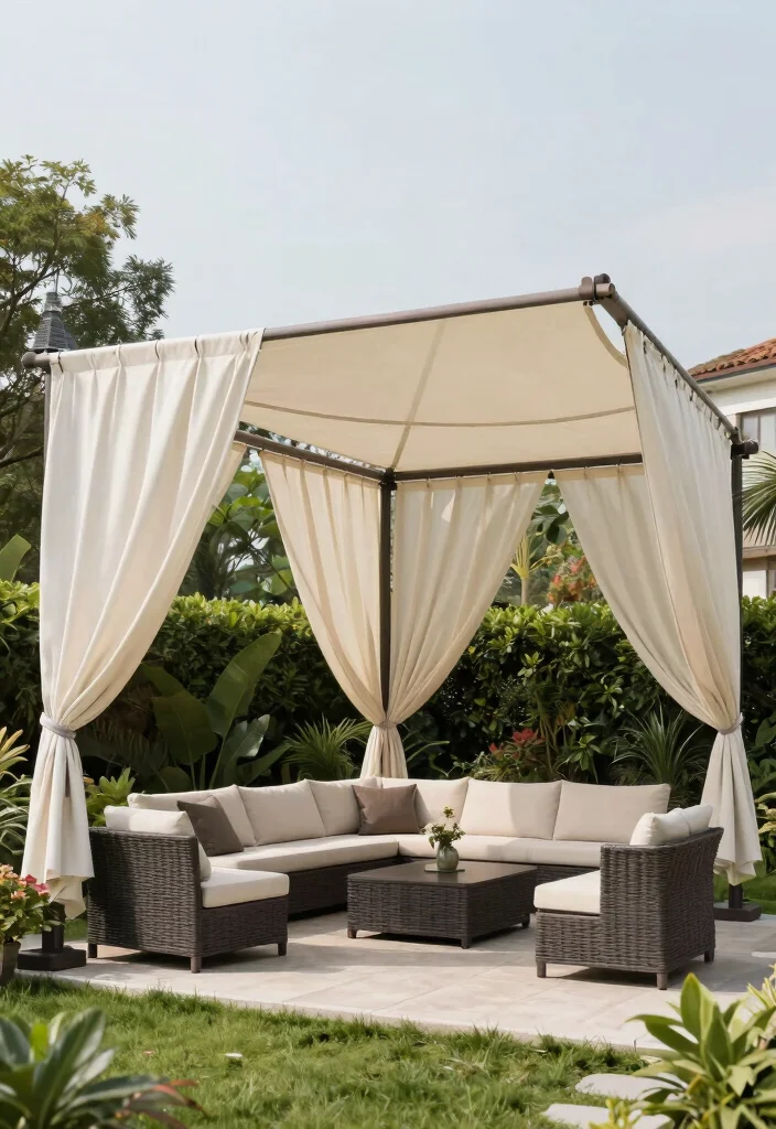 14 Sail Shades for Patio Ideas That Stay Taut in Wind - 14. Customized Shapes for Your Space 1