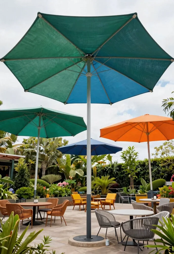 14 Sail Shades for Patio Ideas That Stay Taut in Wind - 8. Unique Shapes 1