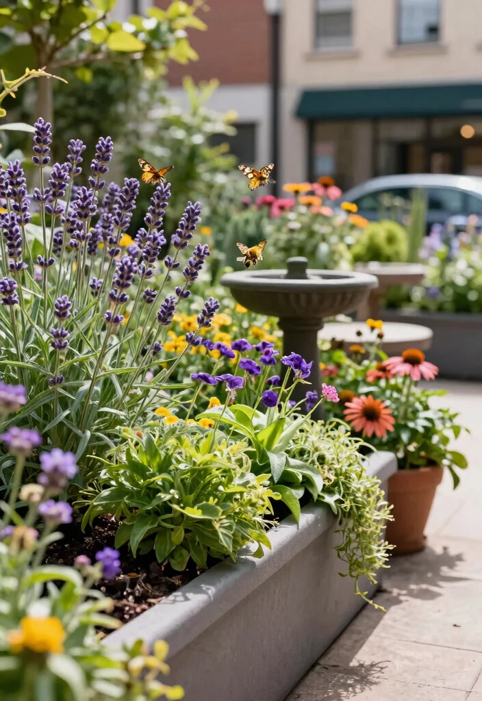 14 Trough Planter Ideas for Narrow Porches and Patios - 11. Urban Wildlife Habitat 1