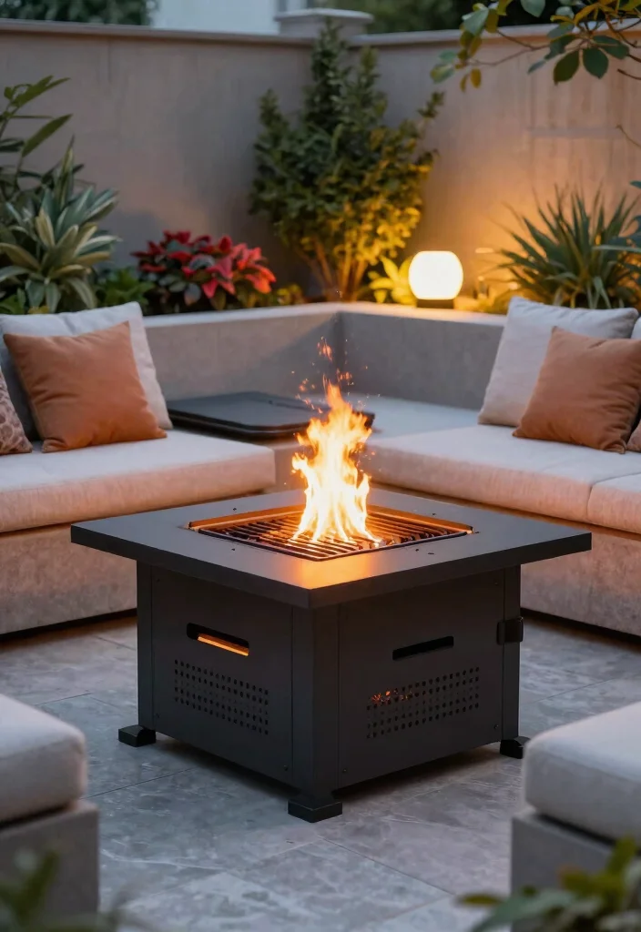 15 Easy Backyard Fire Pit Ideas You Can Build in a Weekend - 15. Multi-Use Fire Pit 1