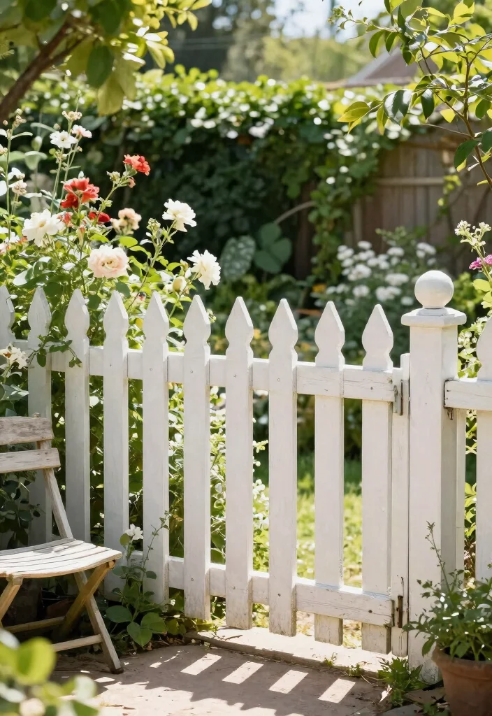 15 Fence Stain Colors That Hide Years of Weather Damage - 11. Antique White 1