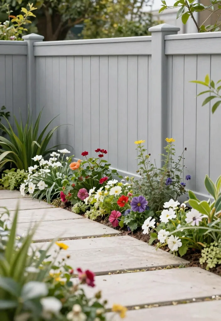 15 Fence Stain Colors That Hide Years of Weather Damage - 15. Ash Gray 1