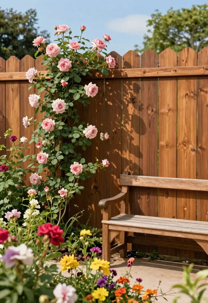 15 Fence Stain Colors That Hide Years of Weather Damage - 4. Warm Walnut 1