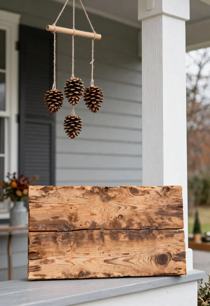 15 Front Porch Christmas Decor Ideas That Look Festive Not Cluttered - 15. Simple DIY Projects 1