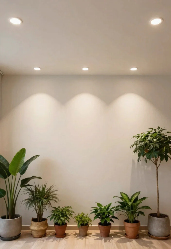 15 Modern Ceiling Light Ideas That Fit Low Ceilings - 7. Recessed Ceiling Lights 1