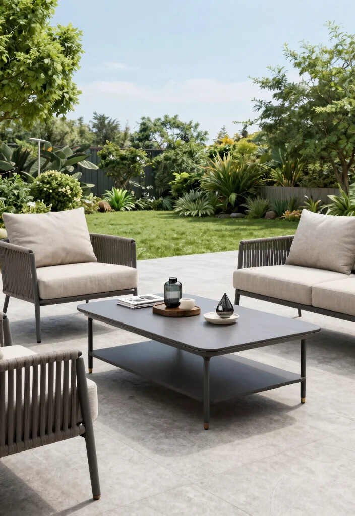 15 Outdoor Coffee Table Ideas That Don't Rot or Rust - 15. Convertible Tables 1
