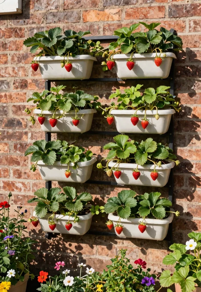 15 Vegetable Garden Trellis Ideas That Maximize Space and Keep Plants Healthy - 9. Wall-Mounted Planter Trellis 1