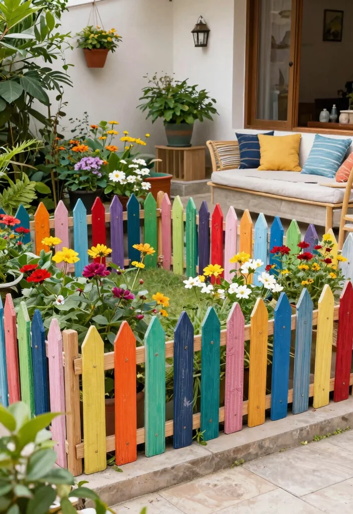 18 Dollar Tree Outdoor Decor Ideas That Actually Look Expensive - 13. Decorative Fencing 1