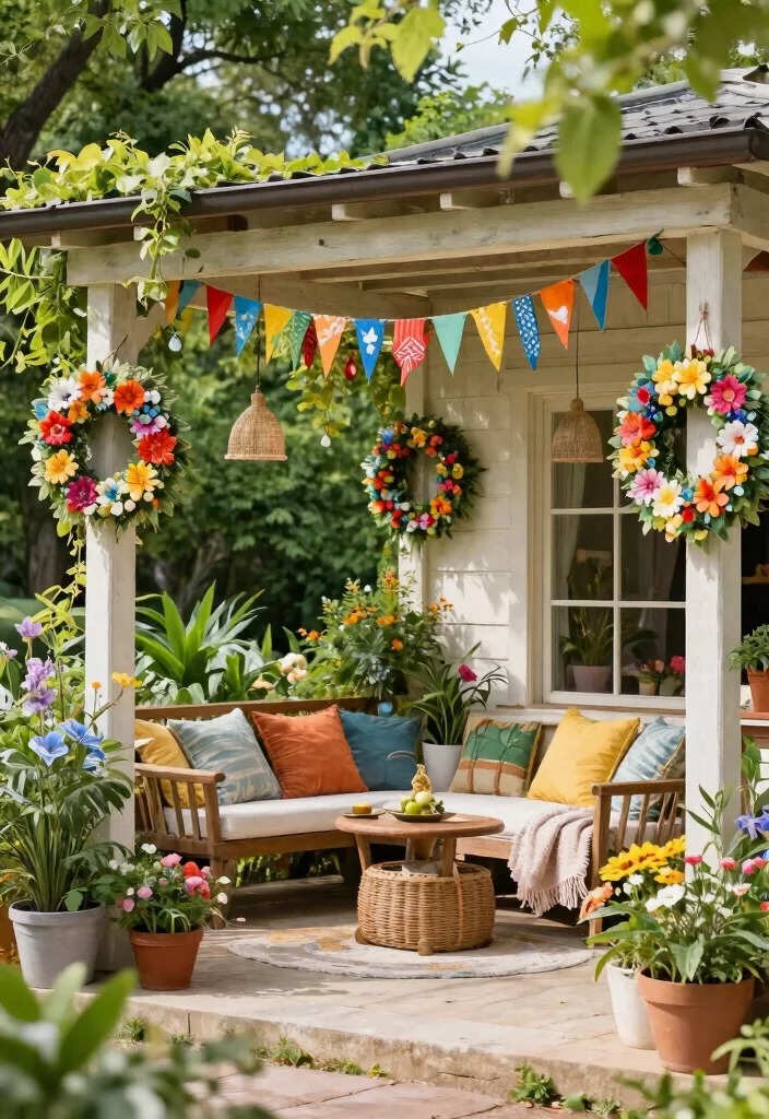 18 Dollar Tree Outdoor Decor Ideas That Actually Look Expensive - 15. Seasonal Decor 1