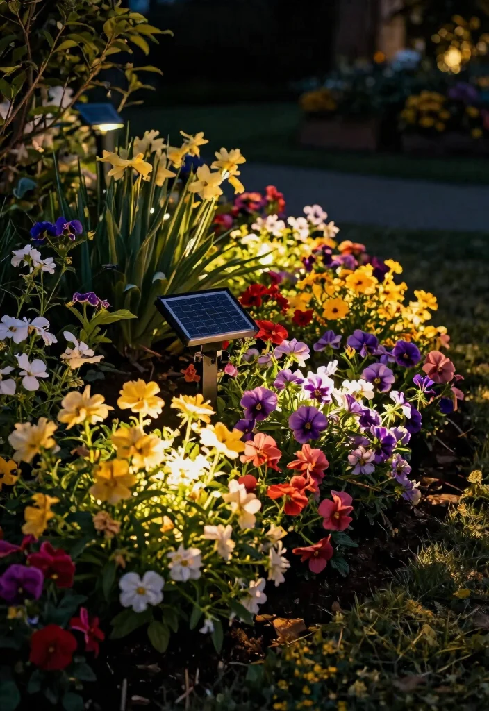 18 House Lighting Outdoor Ideas That Boost Curb Appeal Fast - 12. Solar Accent Lighting 1