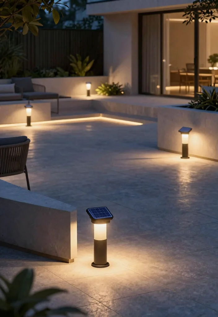 18 House Lighting Outdoor Ideas That Boost Curb Appeal Fast - 16. Smart Solar Lights 1