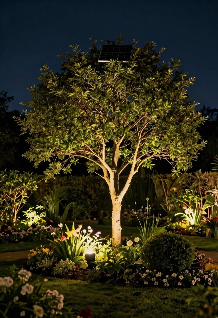 18 House Lighting Outdoor Ideas That Boost Curb Appeal Fast - 5. Solar Spotlights 1