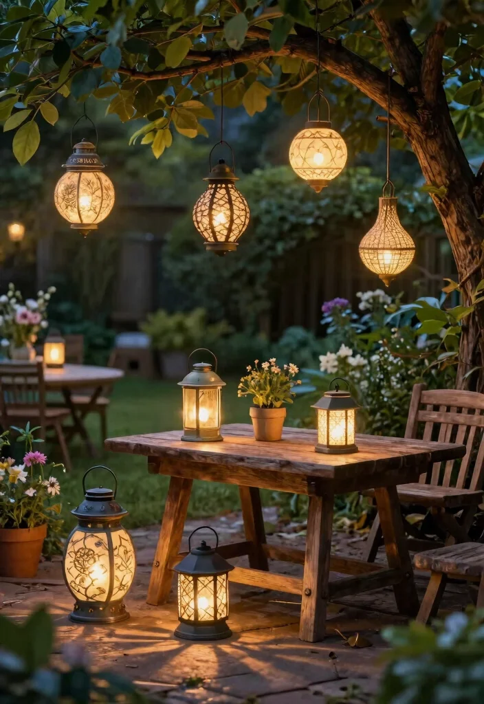 18 House Lighting Outdoor Ideas That Boost Curb Appeal Fast - 6. Decorative Solar Lanterns 1