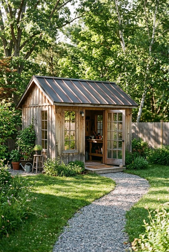 How Hard Is It to Get a Backyard Cabin Shed? 2 budget friendly shed series options and