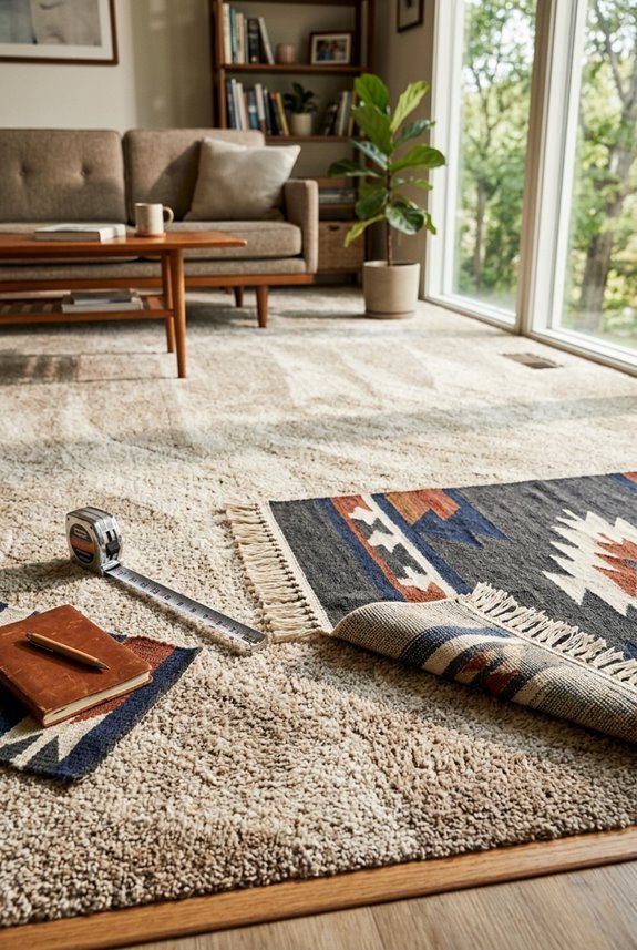 How to Put Rugs on Carpet: What You Need to Know 2 carpet pile dictates rug choice