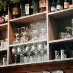 glass shelves may not be ideal for books