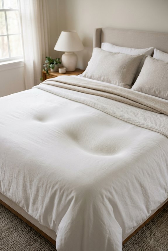 memory foam relieves hip shoulder pressure