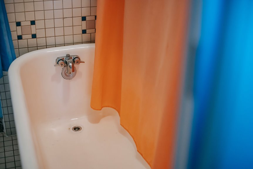 shower curtain blowing inward phenomenon