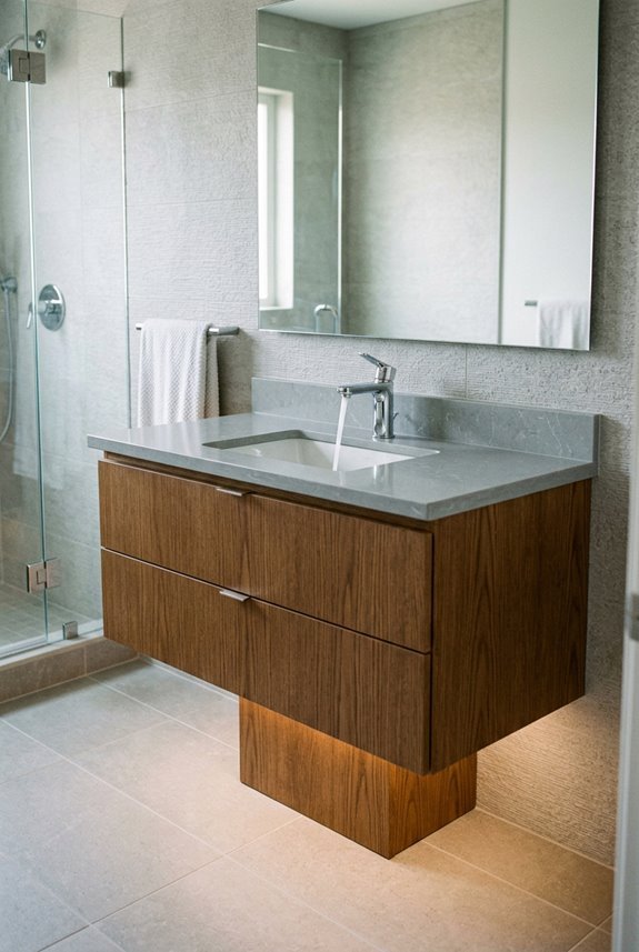 How Tall Are Standard Bathroom Vanities? 2 standard vanity height range details