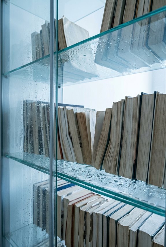 Glass Shelves for Book Storage: 10 Reasons They Might Not Be Good 3 temperature swings crack book bindings