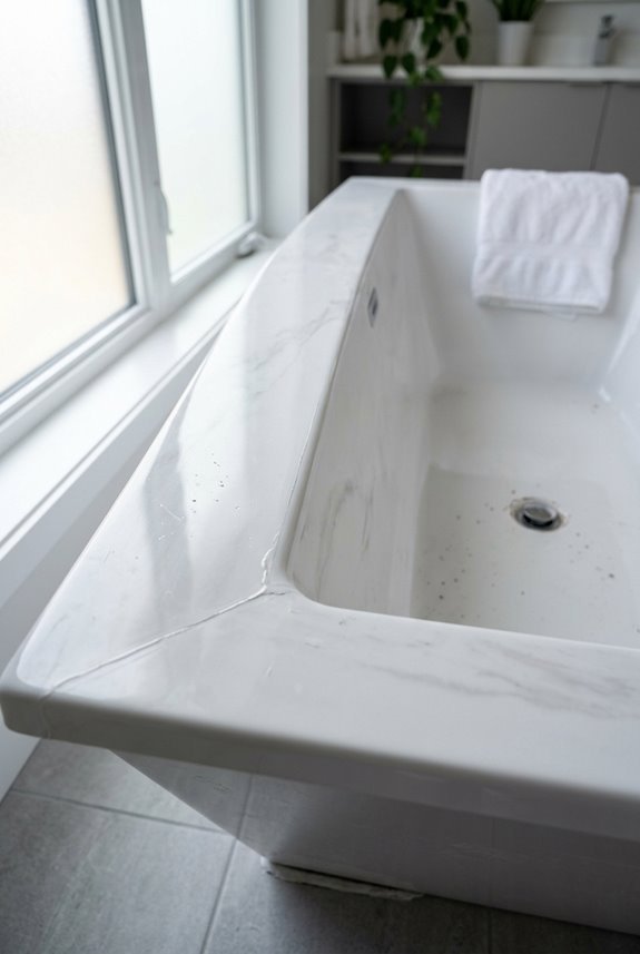 thin walled tubs with weak reinforcement