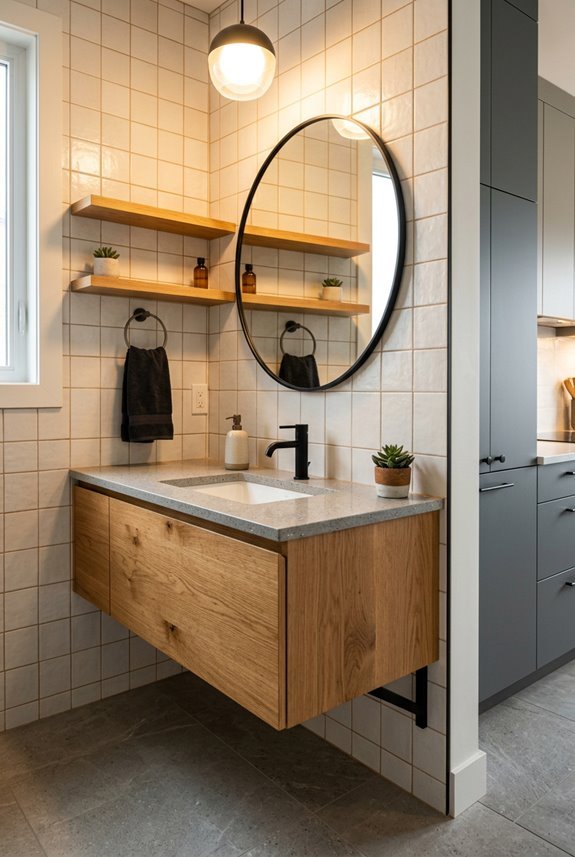 What Is a Bathroom Vanity? 4 vanities differ height depth sink