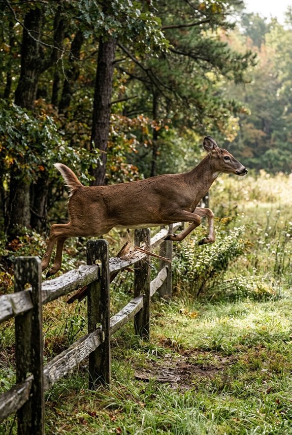 How High Can Deer Jump Over Fences? 4 wooded areas reduce jump height requirements